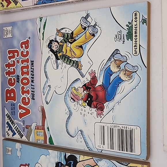1996-2005 Archie, Jughead, Betty & Veronica Digest Magazines 7 Count - Picture 5 of 12